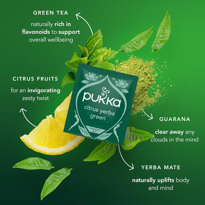 Pukka Herbs Daily Rituals Tea Bundle - 3 Organic Flavors with Yerba Mate, Ashwagandha and Chai, 60 Tea Sachets