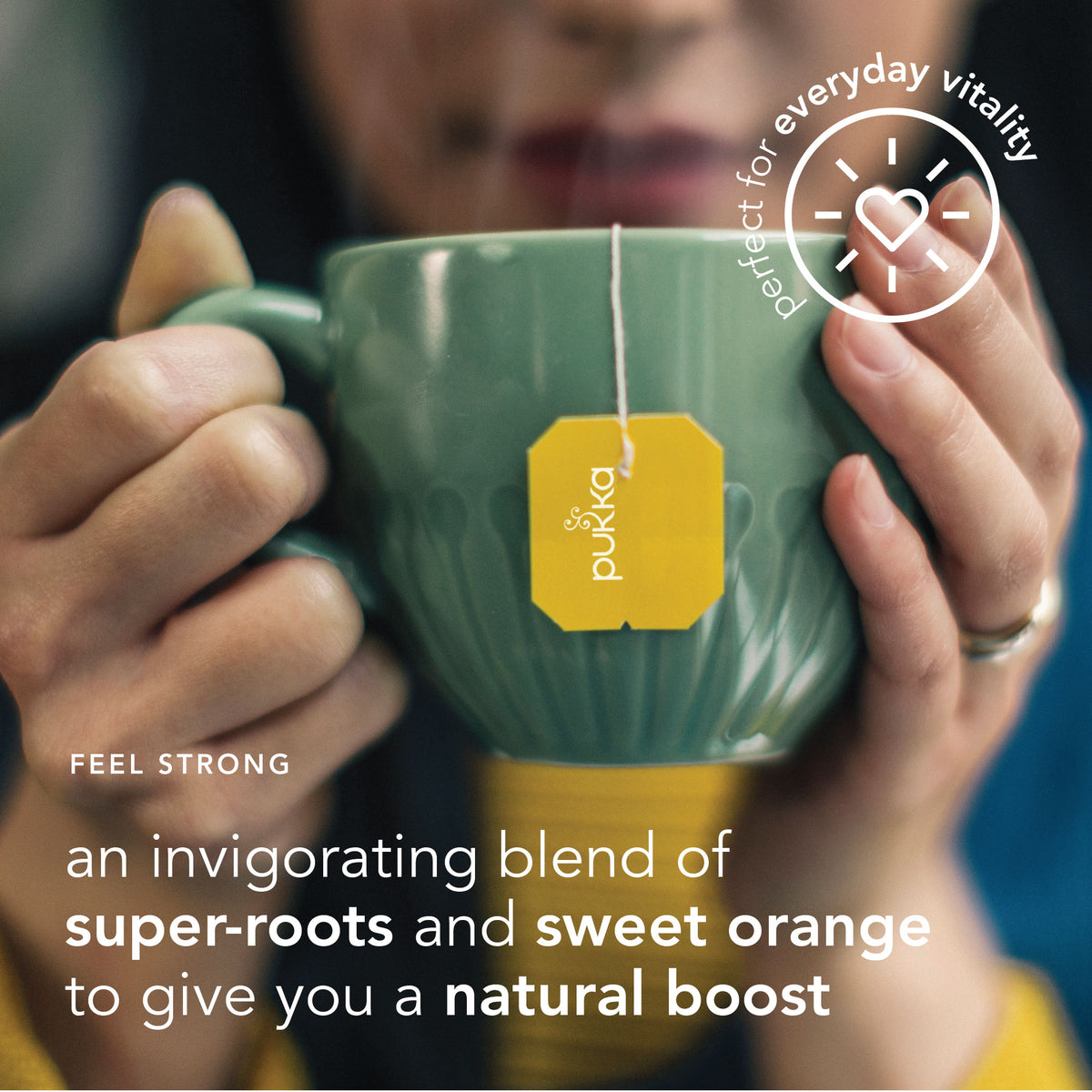 Pukka Herbs | Turmeric Active Organic Box |Tea With Ginger, Turmeric, Nettle & Orange | Ideal For Boosting Energy | 4 Packs | 80 Plant Based Biodegradable Tea Bags